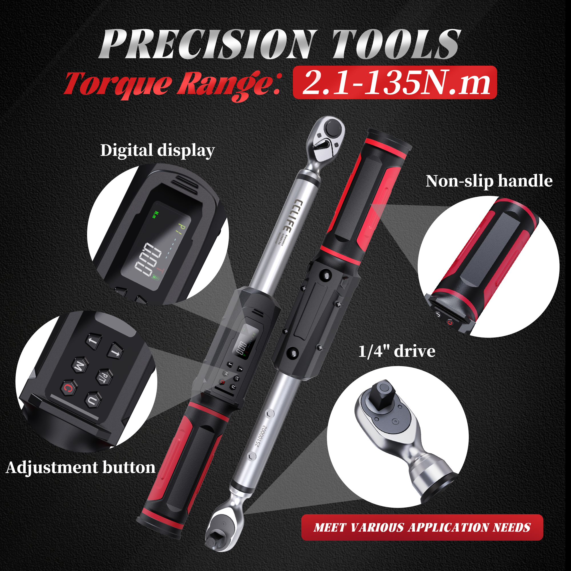 3/8'' Electronic Digital Displ - Torque Wrench Digital review and price