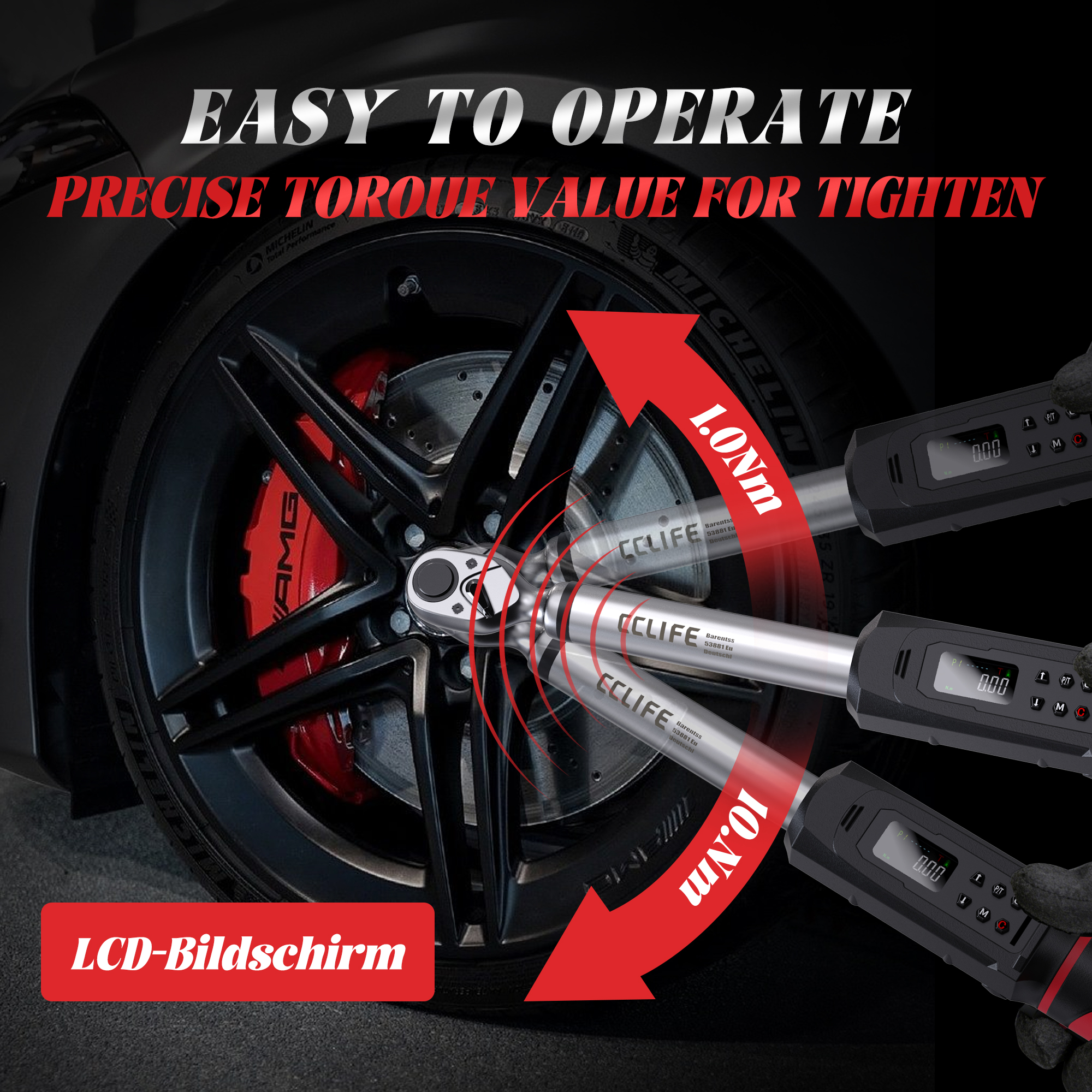 3/8'' Electronic Digital Displ - Torque Wrench Digital review and price