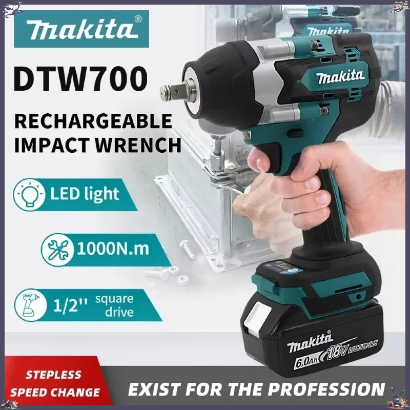 Makita DTW700 Brushless Electr - Torque Wrench Digital review and price