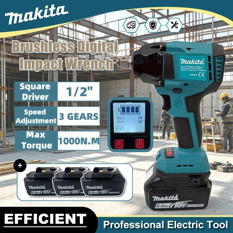 Makita Brushless Digital Displ - Torque Wrench Digital review and price