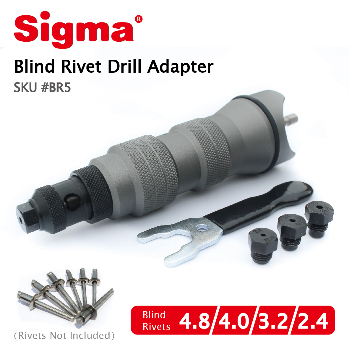 Sigma #BR5 Blind Pop Rivet Dri - Rivet Gun Air review and price