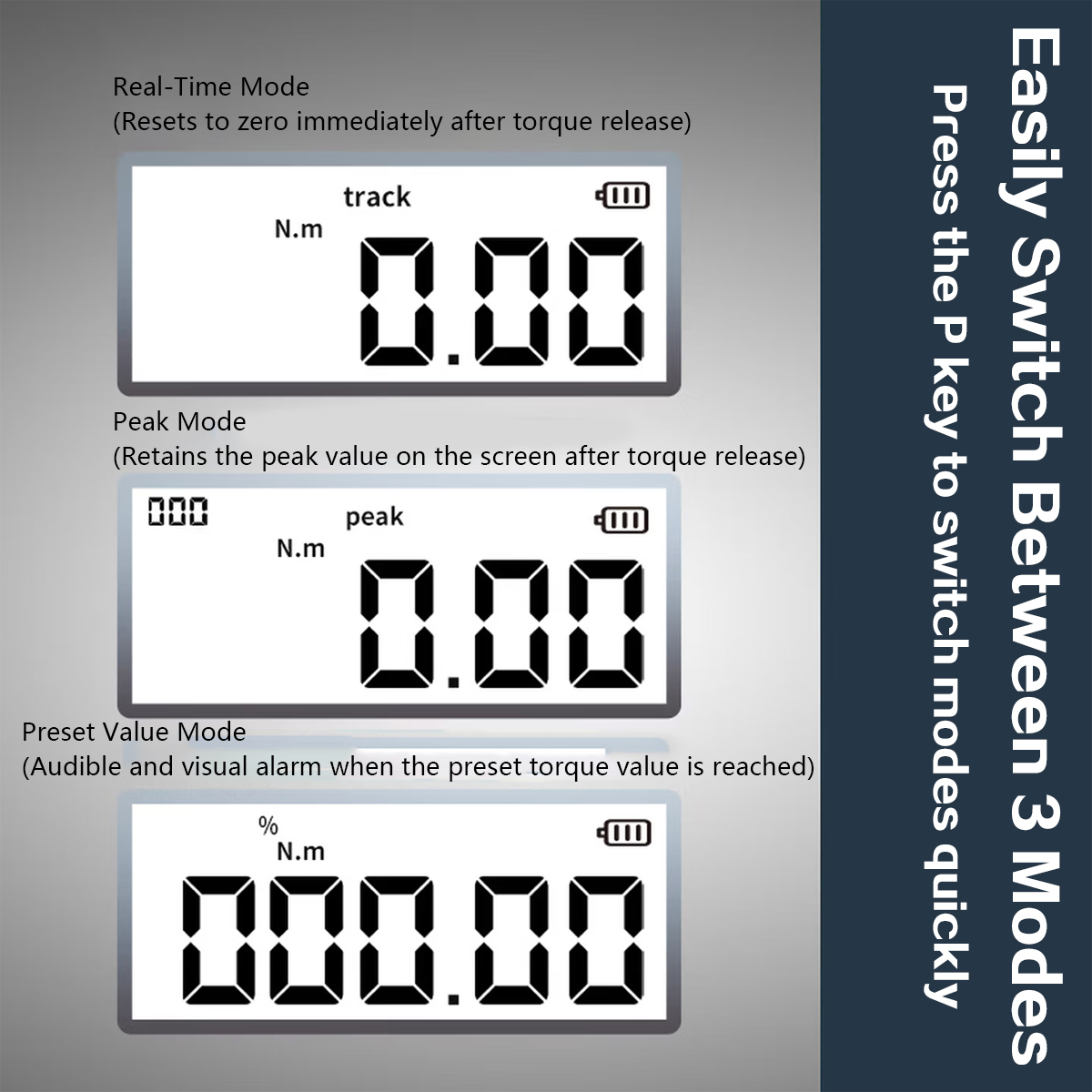 Digital Torque Wrench 1/2