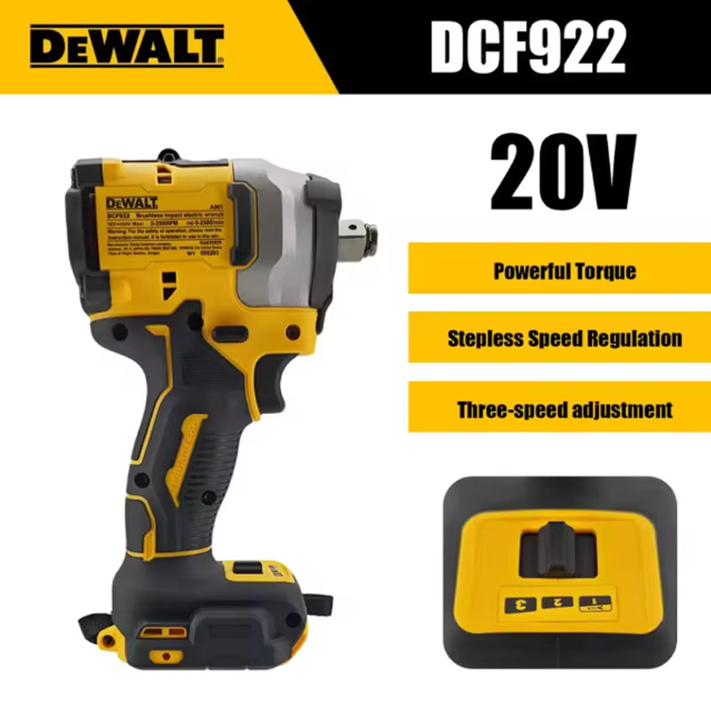DEWALT DCF922 20V Brushless Co - Torque Wrench Digital review and price