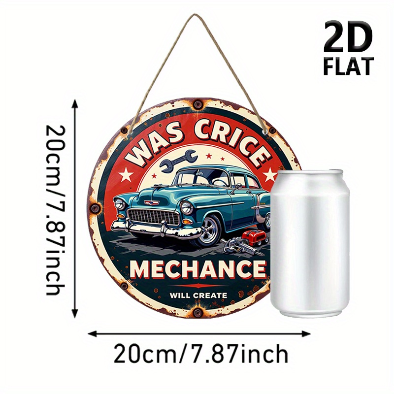 2D plane, retro auto repair sh - Auto Repair Shop Logo review and price