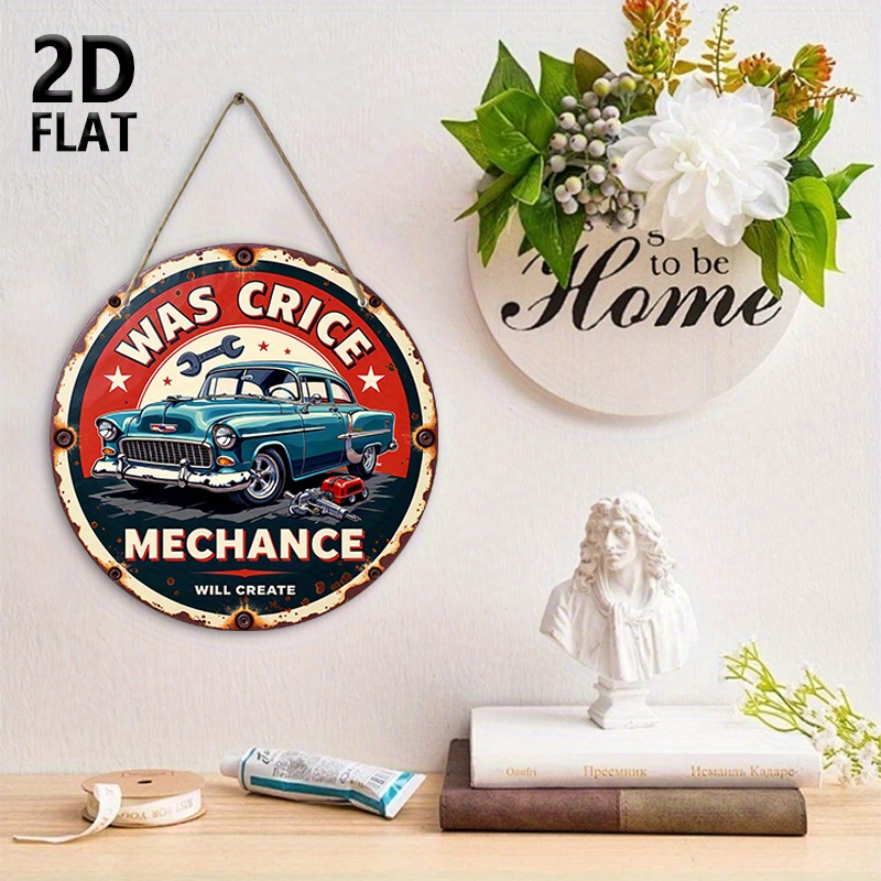 2D plane, retro auto repair sh - Auto Repair Shop Logo review and price