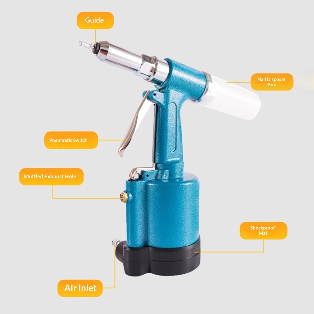 Industrial pneumatic riveting  - Rivet Gun Air review and price