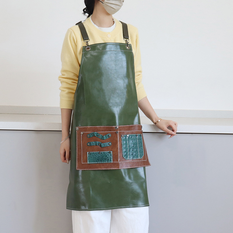 pu leather apron custom logo w - Auto Repair Shop Logo review and price